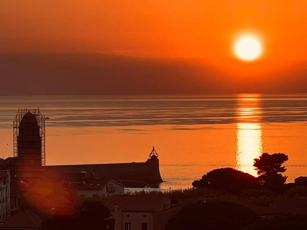 Villa Maison Sur La Roche, Vue Mer Exceptionnelle, Parking Prive, Quartier Historique, Calme Collioure Exterior foto